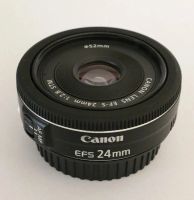 Лот: 21129646. Фото: 2. Объектив Canon EF-S 24 f/2.8 STM. Фото, видеокамеры, оптика