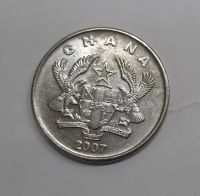 Лот: 21249763. Фото: 2. Монета Гана 50 песев 2007г. Монеты