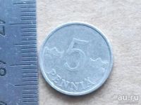 Лот: 13437770. Фото: 5. Монета 5 пенни пять Финляндия...