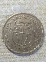 Лот: 18868310. Фото: 2. Маврикий 1 рупия 1993. Монеты