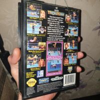 Лот: 16455454. Фото: 2. Картридж Wrestle Mania (Sega Genesis... Игровые консоли