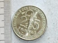 Лот: 7646984. Фото: 2. Монета 25 франк Западная Африка... Монеты