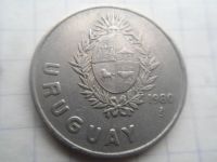 Лот: 21234830. Фото: 2. Уругвай 1 новый песо 1980. Монеты