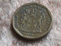 Лот: 9579949. Фото: 2. Монета 20 цент ЮАР южноафриканская... Монеты