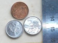 Лот: 19311540. Фото: 3. Монета 5 цент Зимбабве 1997 птица... Коллекционирование, моделизм