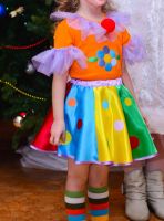 Лот: 12754409. Фото: 2. Новогодний костюм на девочку"Клоунята... Одежда и аксессуары