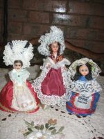 Лот: 14529235. Фото: 6. Винтажные куклы в старинных национальных...