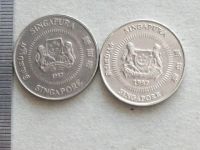 Лот: 19960730. Фото: 2. Монета 50 цент Сингапур 1987... Монеты