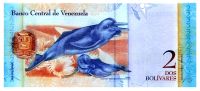 Лот: 12642653. Фото: 2. 2 боливара 2007. Венесуэла. Фауна... Банкноты