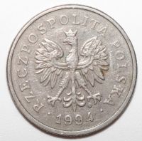 Лот: 7009686. Фото: 2. 1 злотый 1994 год. Польша. Монеты