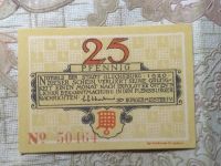 Лот: 16835943. Фото: 2. 25 пфеннигов 1920 года Германия... Банкноты