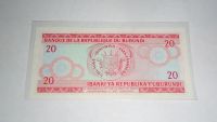 Лот: 20754117. Фото: 2. Бурунди , 20 франков , 1977 г... Банкноты