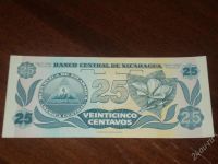 Лот: 2769191. Фото: 2. 25 сентаво (Никарагуа) Пресс. Банкноты