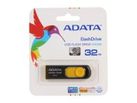 Лот: 5070812. Фото: 3. Флешка USB 32 ГБ A-DATA DashDrive... Компьютеры, оргтехника, канцтовары