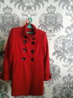 Лот: 7117530. Фото: 2. Пальто красное, хорошее состояние... Женская одежда