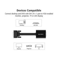 Лот: 21438335. Фото: 5. Адаптер UGREEN DVI-D to VGA Active...