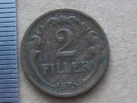 Лот: 12962626. Фото: 4. Монета 2 филер два Венгрия 1935... Красноярск