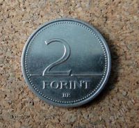 Лот: 1069046. Фото: 2. Цветок на монете Венгрии, 2 форинта... Монеты