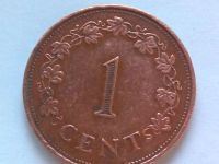Лот: 22032228. Фото: 2. Монета Мальты 1 цент 1975. Монеты