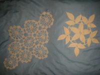 Лот: 17663090. Фото: 2. Две красивые белые салфетки --... Домашний текстиль