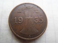 Лот: 22162932. Фото: 2. Германия 1 рейхспфенниг 1935... Монеты