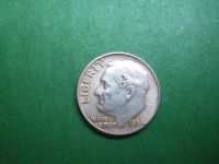 Лот: 21077147. Фото: 3. США 10 центов 1 дайм 1964 г. серебро... Коллекционирование, моделизм