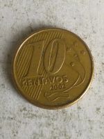 Лот: 16494405. Фото: 2. Бразилия 10 сентаво, 2002 г. Монеты