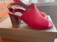 Лот: 20828093. Фото: 2. Босоножки красные Asos. Женская обувь