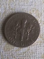 Лот: 18929742. Фото: 2. сша 10 центов ( 1 дайм) 1967. Монеты