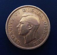 Лот: 19606705. Фото: 2. Великобритания 1/2 кроны 1947... Монеты