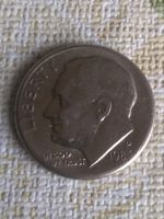 Лот: 18929724. Фото: 2. сша 10 центов ( 1 дайм) 1983-D-... Монеты