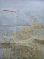 Лот: 15651907. Фото: 7. Карта Красноярского края, туристская...