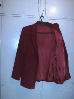 Лот: 2472341. Фото: 2. Женский красный классический пиджак. Женская одежда