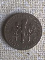 Лот: 18929749. Фото: 2. сша 10 центов ( 1 дайм) 1965. Монеты
