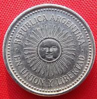 Лот: 3864705. Фото: 2. (№3298) 5 сентаво 1993 (Аргентина... Монеты