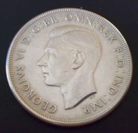 Лот: 9081421. Фото: 2. Австралия крона 1937 Крупная серебряная... Монеты