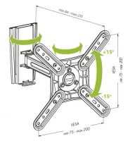 Лот: 4121487. Фото: 7. Кронштейн для LCD/LED тв 19"-49...