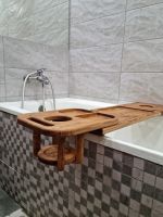 Лот: 19123050. Фото: 8. Столик для ванной/поднос (деревянные...