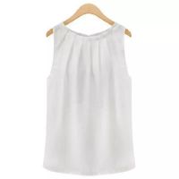 Лот: 19327036. Фото: 2. Блузка белая шифоновая новая р... Женская одежда