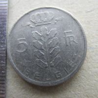 Лот: 22178261. Фото: 4. Монета 5 пять франк Бельгия 1960... Красноярск