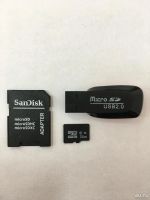 Лот: 8967960. Фото: 2. Карта памяти microSD 32Gb 10 class... Носители информации