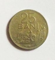 Лот: 20564599. Фото: 2. Румыния 25 бань 1966 один год... Монеты