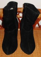 Лот: 14452017. Фото: 2. Ботинки ботильоны черные на меху... Женская обувь