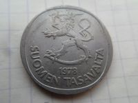 Лот: 21177720. Фото: 2. Финляндия 1 марка 1978. Монеты
