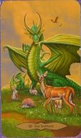 Лот: 21721431. Фото: 5. Карты Таро "Tarot of Dragons Cards...