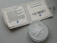 Лот: 17422166. Фото: 6. Монета 1 марка ФРГ 1963 J позолота...