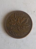 Лот: 16511377. Фото: 2. Канада 1 цент, 1966. Монеты