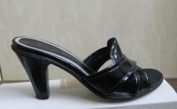 Лот: 4965672. Фото: 2. Босоножки, черные, натуральная... Женская обувь