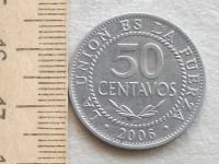 Лот: 16225557. Фото: 4. Монета 50 сентаво Боливия 2006... Красноярск
