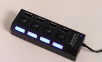 Лот: 6358542. Фото: 2. USB 2.0 HUB на четыре порта с... Периферия